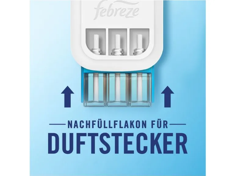 Febreze Duftstecker Nachfüllflakon 3 Volution, Lenor Aprilfrisch