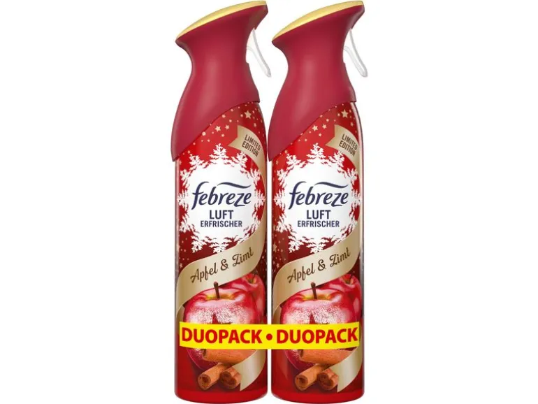 Febreze Lufterfrischer Spray Apfel & Zimt 2 x 185 ml