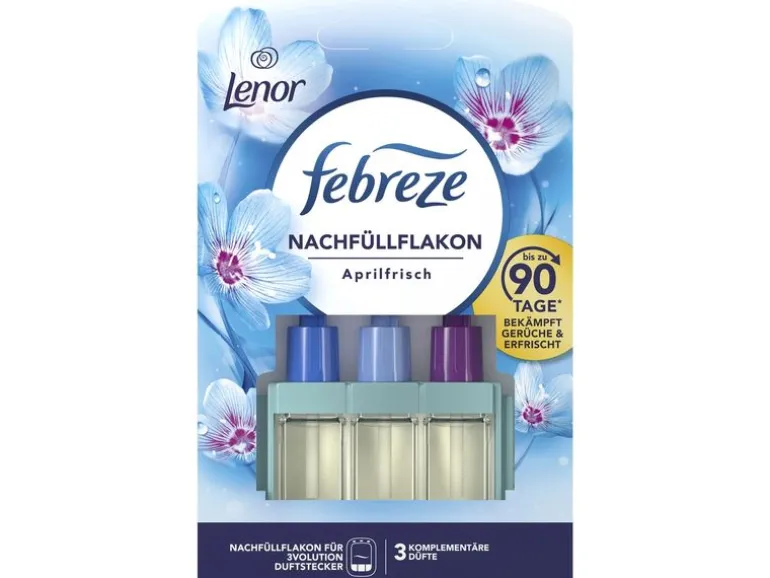 Febreze 3 Volution Duftstecker Nachfüller Spring Aprilfrisch, 80 ml