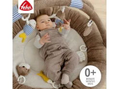 fehn Krabbeldecke 3-D-Activity-Nest Otter