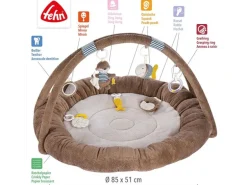fehn Krabbeldecke 3-D-Activity-Nest Otter