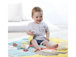 fehn Krabbeldecke mit Spielbogen Bär Bruno