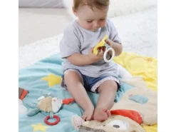 fehn Krabbeldecke mit Spielbogen Bär Bruno