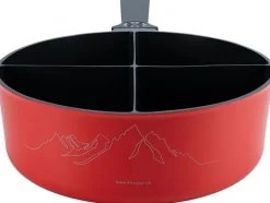 4Fondue Fondue-Caquelon Rot