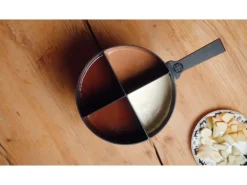 4Fondue Fondue-Caquelon Rot