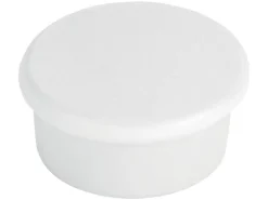 Franken Haftmagnet Magnet rund Ø 13 mm, 10 Stück, Weiss