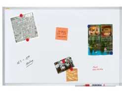 Franken Magnethaftendes Whiteboard X-tra!Line 90 cm x 120 cm, Weiss