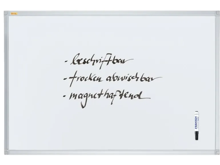 Franken Magnethaftendes Whiteboard X-tra!Line 90 cm x 120 cm, Weiss