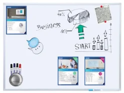 Franken Magnethaftendes Whiteboard X-tra!Line 60 cm x 90 cm, Weiss