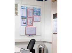 Franken Magnethaftendes Whiteboard X-tra!Line 100 cm x 200 cm, Weiss