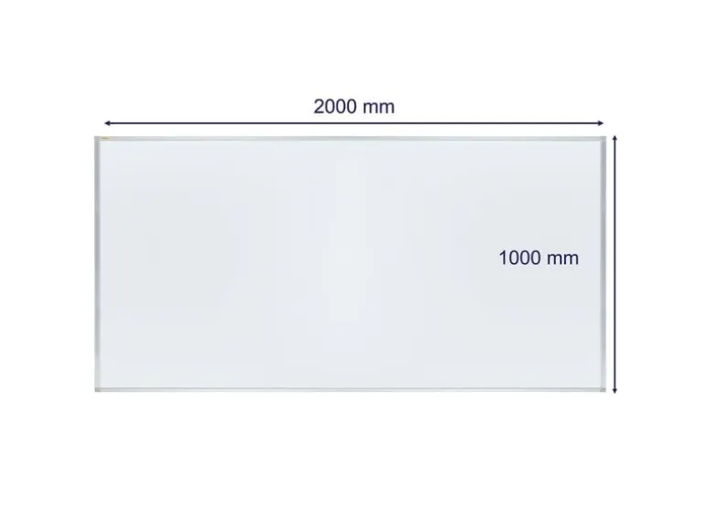 Franken Magnethaftendes Whiteboard X-tra!Line 100 cm x 200 cm, Weiss