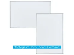 Franken Magnethaftendes Whiteboard X-tra!Line 100 cm x 150 cm, Weiss
