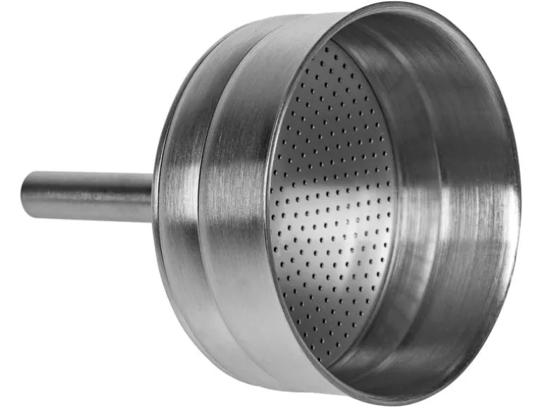 FURBER Espressokocher Chicchi 10 Tassen, Silber
