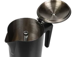 FURBER Espressokocher Chicchi 6 Tassen, Schwarz