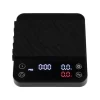 FURBER Kaffeewaage Quadro 4 Schwarz