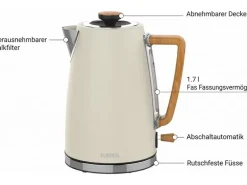 FURBER Wasserkocher Hepburn 1.7 l, Beige