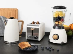 FURBER Wasserkocher, Standmixer und Toaster Set Hepburn Beige