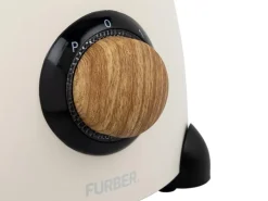 FURBER Wasserkocher, Standmixer und Toaster Set Hepburn Beige