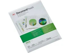 GBC Laminierfolie Document A4, 125 mic, 25 Stück, glänzend