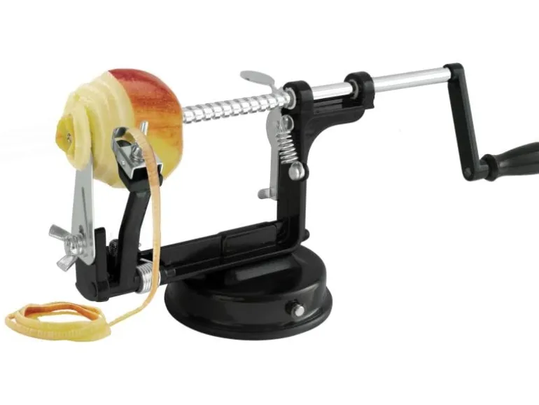 GEFU Apfelschäler 3 in 1 Delicio Schwarz
