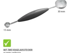 GEFU Kugelausstecher BOLINO Ø 15 mm und 30 mm
