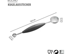GEFU Kugelausstecher BOLINO Ø 15 mm und 30 mm