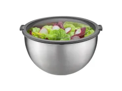 GEFU Rührschüssel-Set Mondi 1 l/2.5 l/4.5 l, Schwarz/Silber