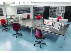 Giroflex Bürostuhl Chair2Go 434 Schwarz/Rot