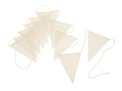 Glorex Stoff-Bastelset Fähnchen, Girlande