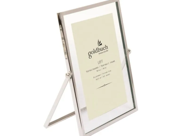 Goldbuch Bilderrahmen Loft Silber, 9 x 13 cm