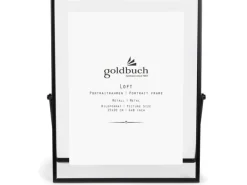 Goldbuch Bilderrahmen Loft Schwarz, 15 x 20 cm
