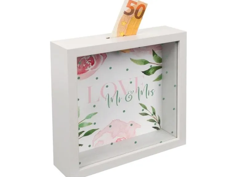 Goldbuch Spardose Mr. & Mrs. 18 x 18 cm