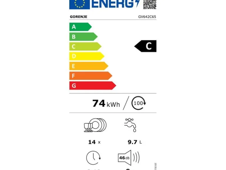 Gorenje Einbaugeschirrspüler GV642C65