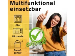GOURMETmaxx Backpapierschalen, 16 x 16 x 4.5 cm, 50 Stück