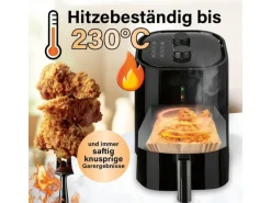 GOURMETmaxx Backpapierschalen, 23 x 23 x 4.5 cm, 50 Stück