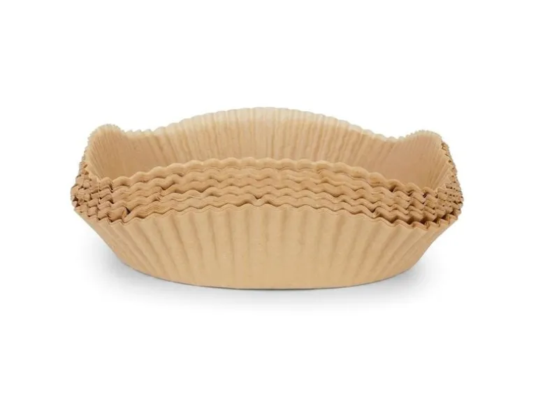 GOURMETmaxx Backpapierschalen, 23 x 23 x 4.5 cm, 100 Stück
