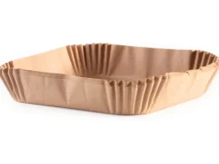 GOURMETmaxx Backpapier 100 Stück, 16 x 16 x 4.5 cm
