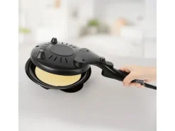 GOURMETmaxx Crêpe Maker 750 W Schwarz