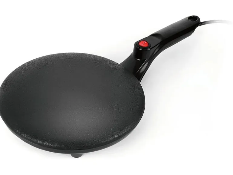 GOURMETmaxx Crêpe Maker 750 W Schwarz