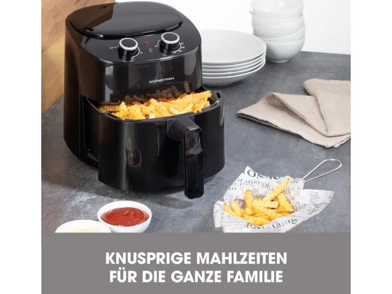 GOURMETmaxx Heissluft-Fritteuse 4.5 l
