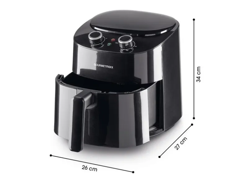 GOURMETmaxx Heissluft-Fritteuse 4.5 l