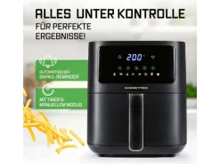 GOURMETmaxx Heissluft-Fritteuse AirGenius S 4.5 l