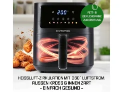 GOURMETmaxx Heissluft-Fritteuse AirGenius S 4.5 l