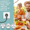 GOURMETmaxx Party-Pfanne mit Deckel, 1500 W