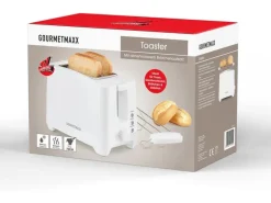 GOURMETmaxx Toaster Weiss