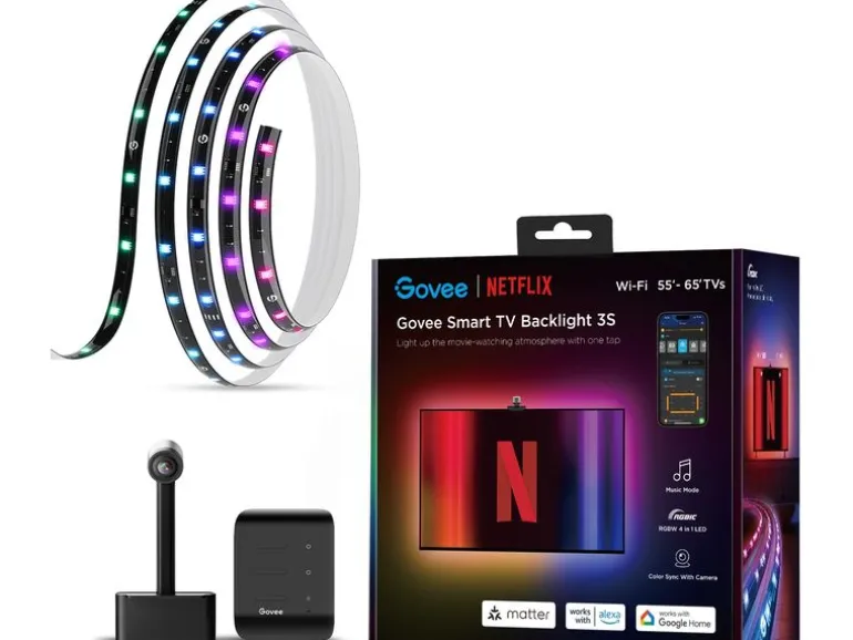 Govee Envisual TV Backlight 3S Netflix Version, RGBICW, 55"-65"