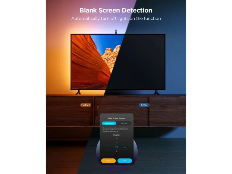 Govee Envisual TV Backlight T3, 75"-85", RGBICW, WiFi, BT