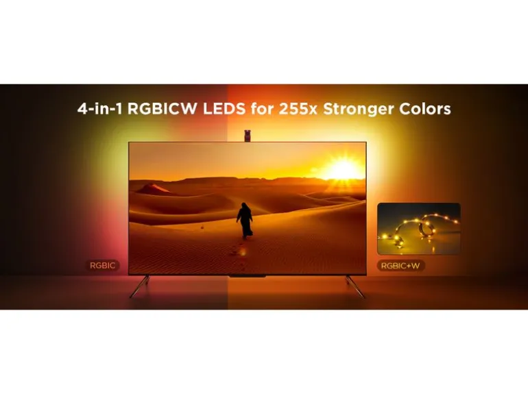 Govee Envisual TV Backlight T3, 75"-85", RGBICW, WiFi, BT
