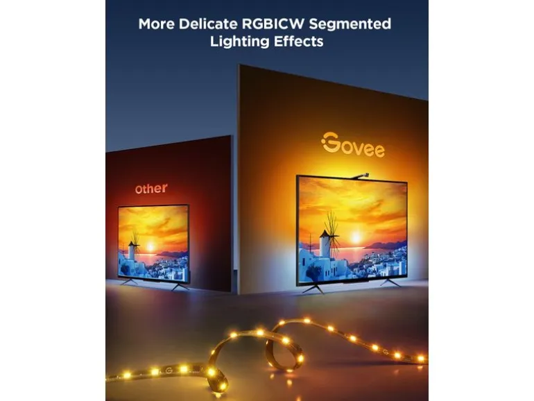 Govee Envisual TV Backlight T3, 75"-85", RGBICW, WiFi, BT