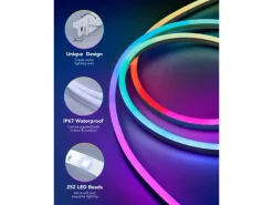 Govee LED Stripe Neon, 3 m, RGBIC, Matter